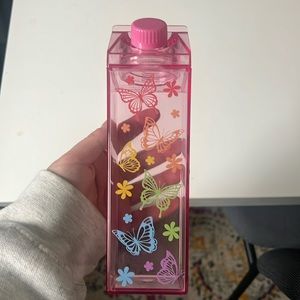 Butterfly water bottle